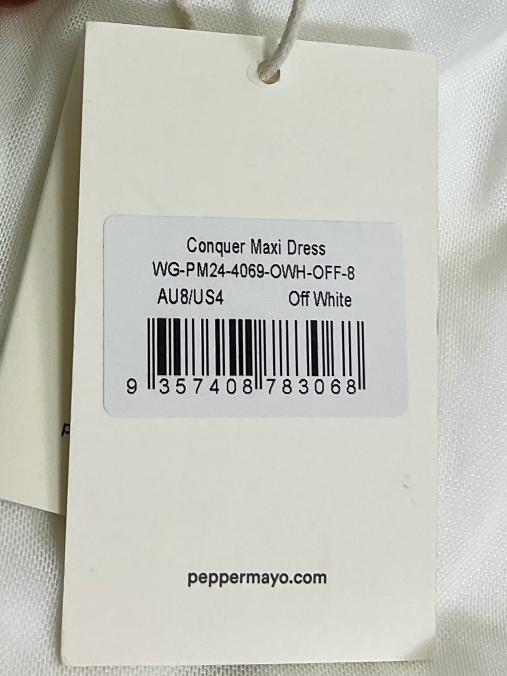 Peppermayo Conquer Maxi Strapless Dress - White - Picture 3 of 9